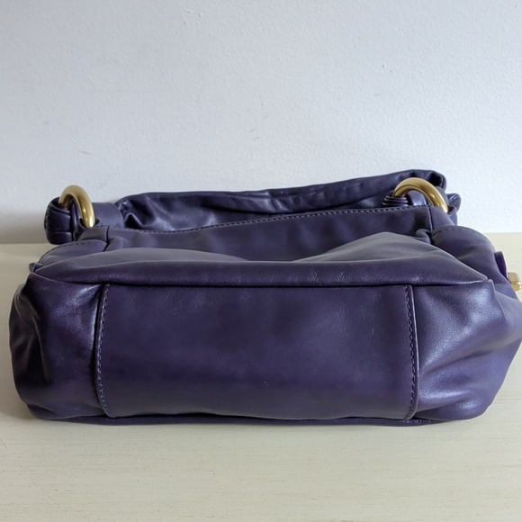 Vintage Coach Purple Shoulder Bag Handbag Y2K - Picture 6 of 11